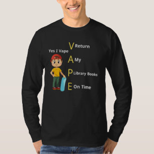Ja, ich bin damit einverstanden, meine Bibliotheks T-Shirt