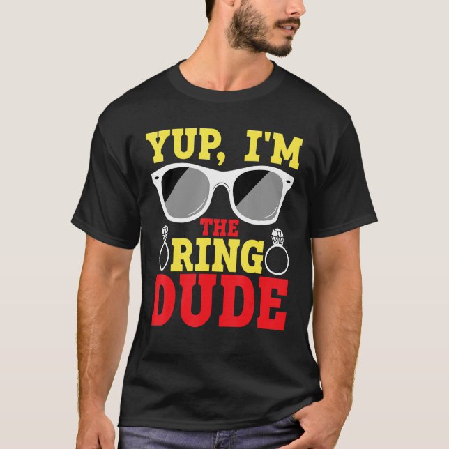 Ja, ich bin der Ring-Typ-Träger T-Shirt (Vorderseite)