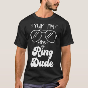 Ja, ich bin die Ring Typ Bear Wedding Party T-Shirt