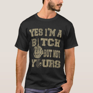 Ja, ich bin ein, aber nicht dein Retro-Totenkopf-G T-Shirt