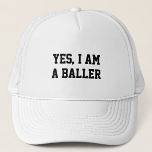 Ja, ich bin ein Baller Truckerkappe