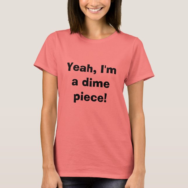 Ja, ich bin ein dunkles Stück! T-Shirt (Vorderseite)
