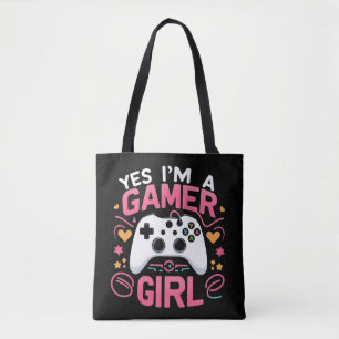 Ja, ich bin ein Gamer Girl: Rosa und weißer Contro