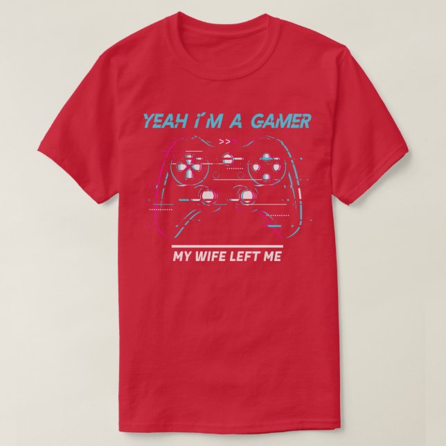 Ja, ich bin ein Gamer T-Shirt (Design vorne)