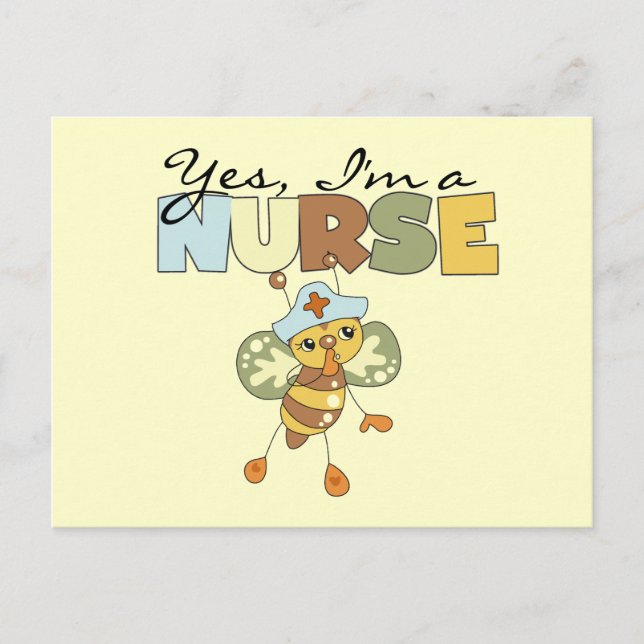 JA, ich bin ein Krankenpfleger-T - Shirt und Gesch Postkarte (Vorderseite)