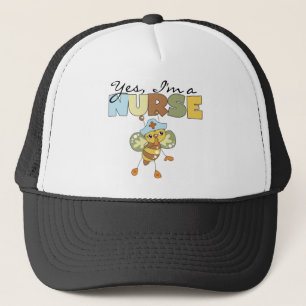 JA, ich bin ein Krankenpfleger-T - Shirt und Gesch Truckerkappe