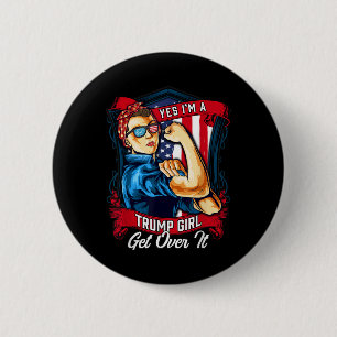 Ja, ich bin ein Trump-Mädchen, das sich über die U Button