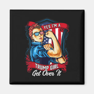 Ja, ich bin ein Trump-Mädchen, das sich über die U Magnet