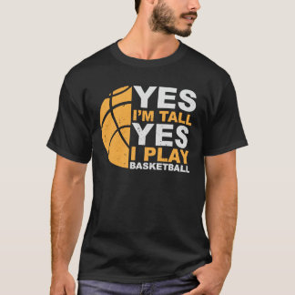 Ja, ich bin groß, ja, ich spiele Basketball - Phan T-Shirt