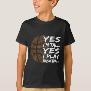 Ja, ich bin groß Ja, ich spiele Sketch für Männer  T-Shirt