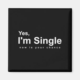 Ja, ich bin jetzt Single, Deine Chance - Lustiger Magnet