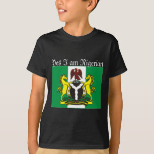 Ja, ich bin nigerianischer T - Shirt