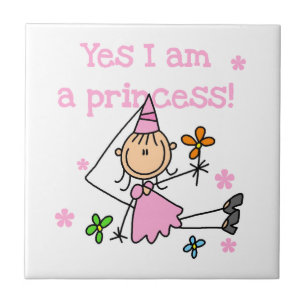 Ja, ich bin Prinzessin Fliese