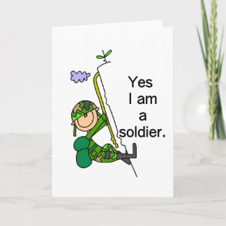 Ja, ich bin Soldat Karte