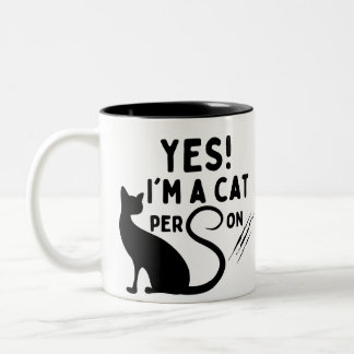 Ja, ich bin Tasse für Katzen