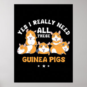 Ja, ich brauche all diese Guinea Poster