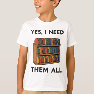 Ja, ich brauche sie alle Disc Golf Männer Regal Wi T-Shirt