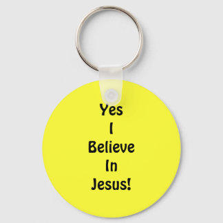 Ja, ich glaube an Jesus! Schlüsselanhänger