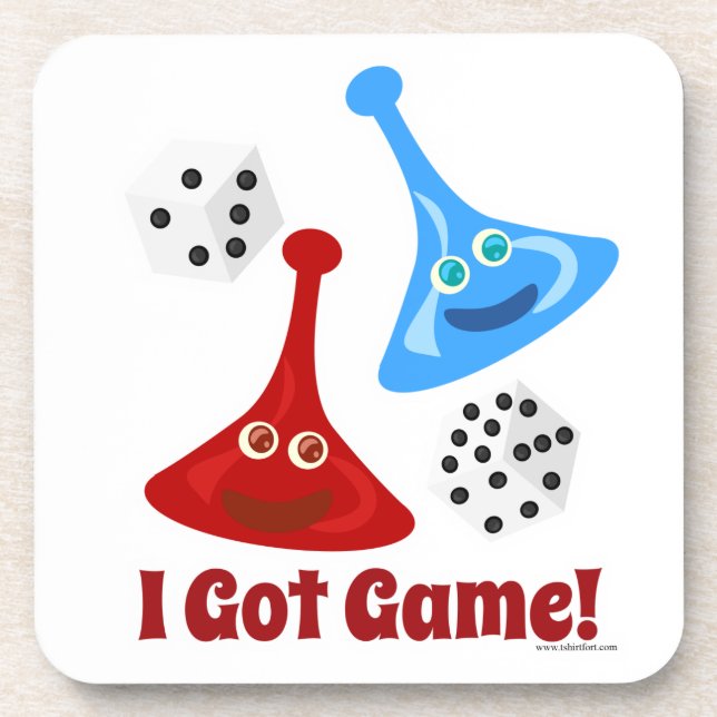 Ja, ich Got Game Boardgamer Epic Sprichwort Untersetzer (Vorderseite)