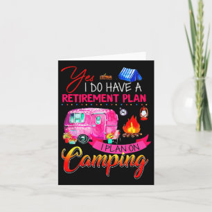 Ja, ich habe einen Plan I für das Camping Karte