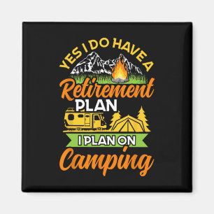 Ja, ich habe einen Rentenplan - Rentencamp Magnet