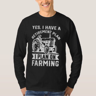 Ja, ich habe einen Rentner, der Tiere züchtet T-Shirt