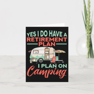 Ja, ich habe einen Ruhestandsplan - Rentenkasse Karte
