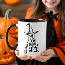 Ja, ich kann ein heißes Halloween-Halloween-Tasse Tasse