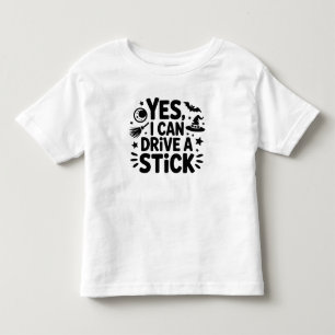 Ja, ich kann ein Schaltgetriebe fahren – Lustige H Kleinkind T-shirt