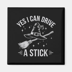 Ja, ich kann einen Hexenmeister-Halloween-Preis fa Magnet