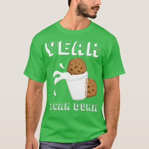 Ja, ich kann Milchkekse entkochen Basketball-Cooki T-Shirt