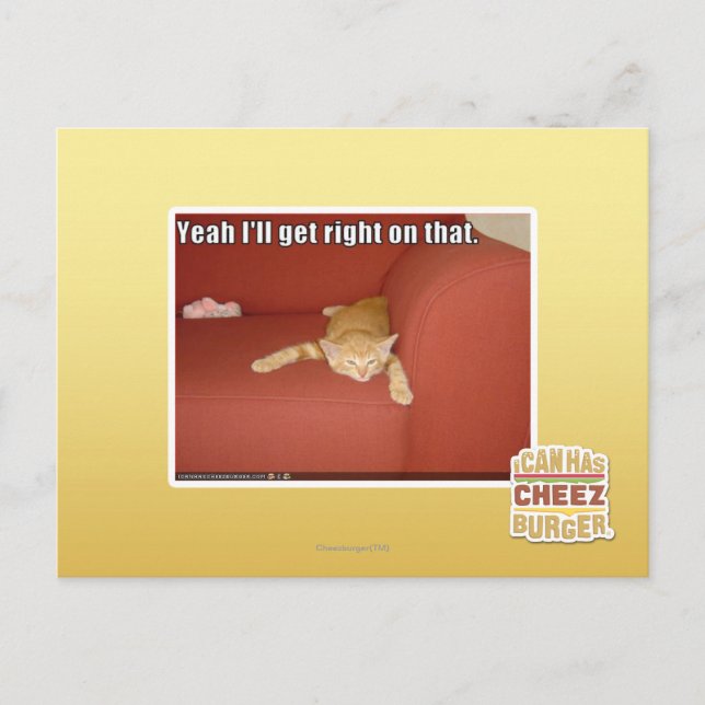 Ja, ich komme gleich darauf. postkarte (Vorderseite)