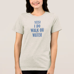 Ja! Ich laufe auf gefrorenem T - Shirt