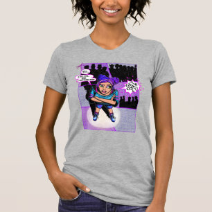 "Ja, ich lese Comic-Bücher" Girls Comic Con T - Sh T-Shirt