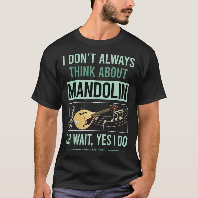 Ja, ich mache Mandolin T-Shirt (Vorderseite)