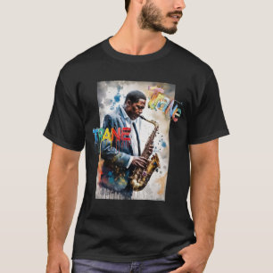 Ja, ich spreche Coltrane - Jazz Music Lover T-Shirt