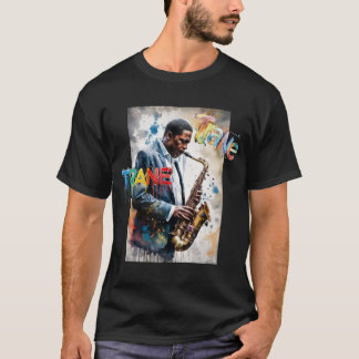 Ja, ich spreche Coltrane - Jazz Music Lover T-Shirt