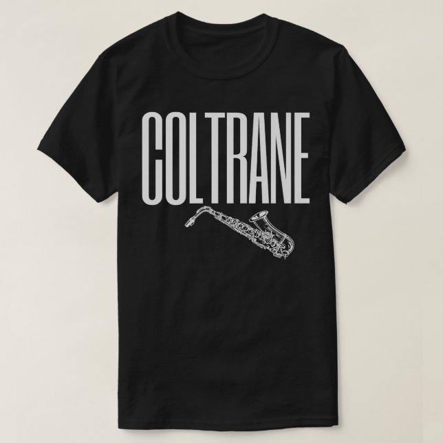 Ja, ich spreche Coltrane - Jazz Music Lover T-Shirt (Design vorne)