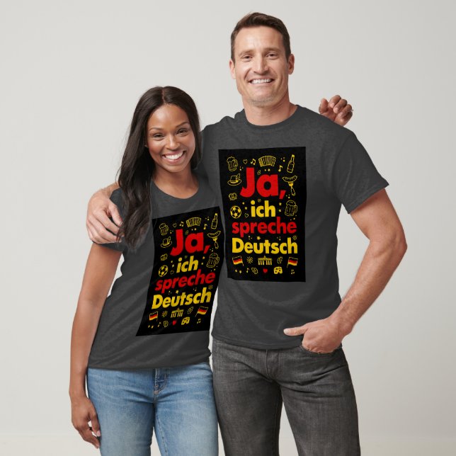Ja, ich spreche Deutsch T-Shirt (Unisex)