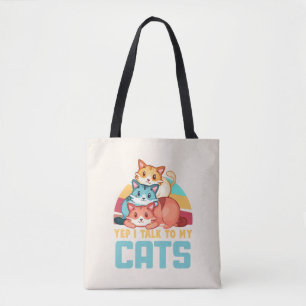 Ja, ich spreche mit meinem Cats-Adorable Trio Cat