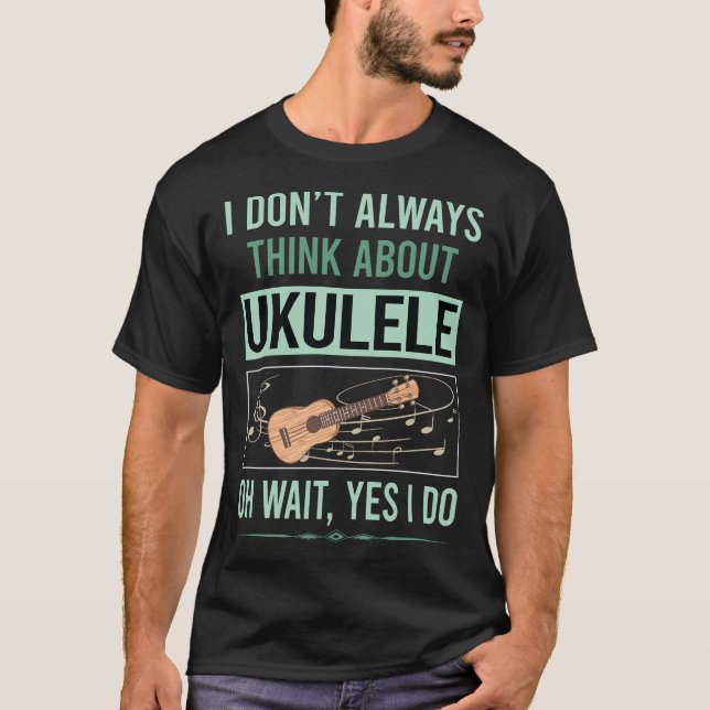 Ja, ich tue Ukulele T-Shirt (Vorderseite)