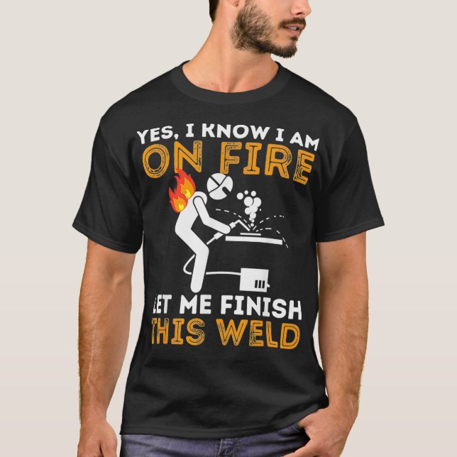 Ja, ich weiß, dass ich mich auf Feuerwerkskörper W T-Shirt (Vorderseite)