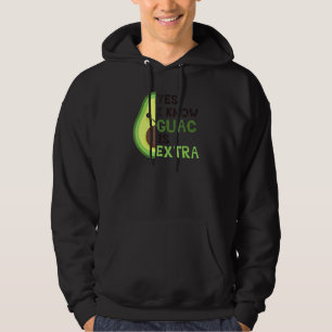 Ja, ich weiß, Guac ist extra Niedlich Avocado Guac Hoodie