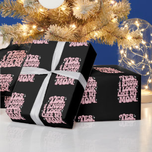 Ja, ich weiß, ich sehe meiner Mutter ähnlich. Groo Geschenkpapier