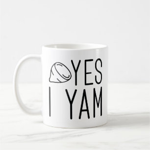 Ja, ich Yam Kaffeetasse