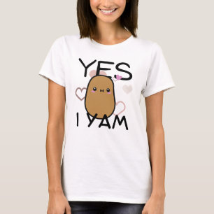 Ja, ich Yam kawaii Kartoffel niedliche Kinder T-Shirt