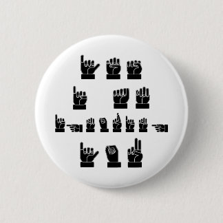 Ja ignoriere ich Sie ASL #USAPatriotGraphics © Button