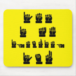 Ja ignoriere ich Sie ASL #USAPatriotGraphics © Mousepad