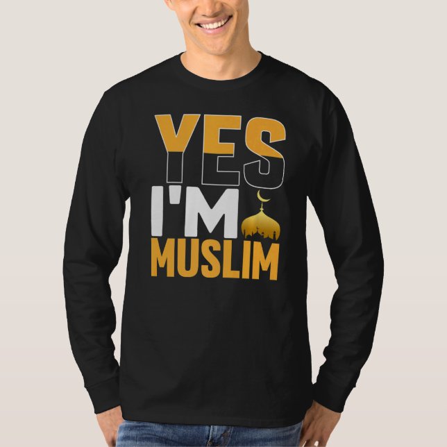 Ja Im muslimischen Islam T-Shirt (Vorderseite)