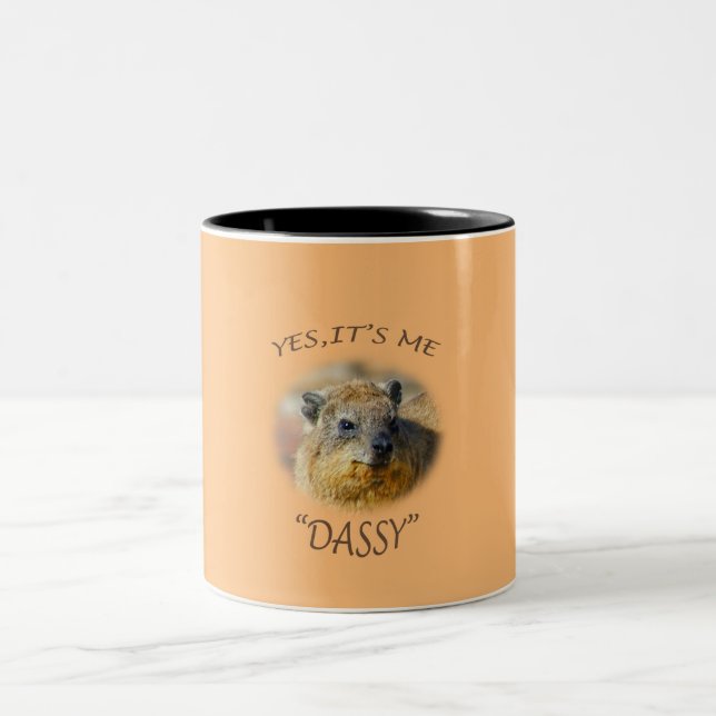 JA ITIS ICH, "DASSY " ZWEIFARBIGE TASSE (Mittel)